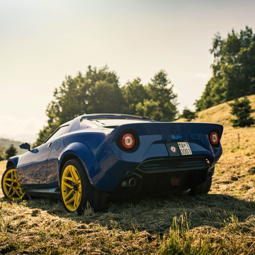 2026 Manifattura Automobili Stratos Rear View